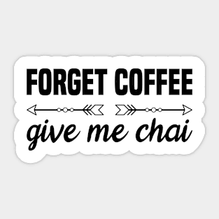 Chai Tea Latte Sticker